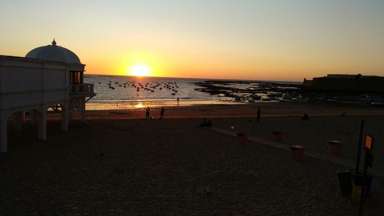 Ferienwohnung La Caleta De Cadiz Wifi Exterior foto