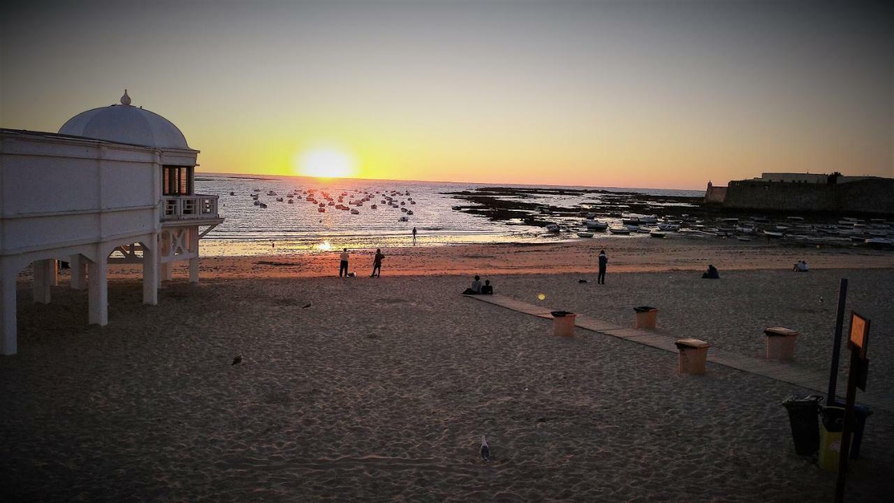 Ferienwohnung La Caleta De Cadiz Wifi Exterior foto